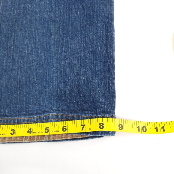 Duluth Trading Flex Ballroom Jeans Mens 36x28 Blue Denim Relaxed Fit - Picture 9 of 12